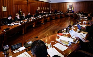 Magistados de la Sala Plena del Consejo de Estado. Colprensa