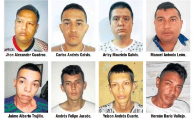 Cae totalidad de la banda La Frontera. Cortesía