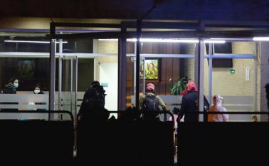 En la aeronave llegaron en total 35 personas. Colprensa