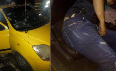 Miembros de la Brigada Interinstitucional contra Homicidios (Brinho) practicaron la inspección en la escena del ataque y el levantamiento de los cadáveres en el centro médico. Cortesía