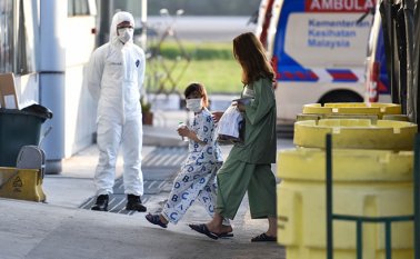 Hasta el momento no se ha reportado ningún fallecido menor de los 10 años. AFP
