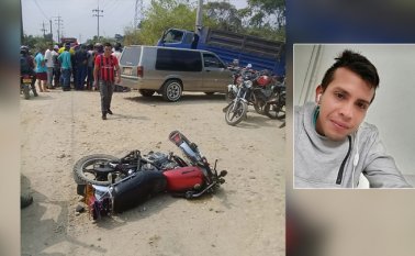 El cuerpo de Jean Carlos Vargas fue trasladado a las instalaciones de Medicina Legal en Cúcuta. Cortesía