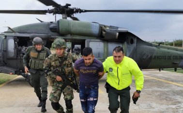 Se pudo establecer que ‘Jairo la Colla’ se desempeñaba como cabecilla de escuadra de la compañía Comandante Diego del Ejército de Liberación Nacional. Ejército Nacional