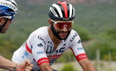 Fernando Gaviria encuentra en cuarentena desde hace varios días con el resto de su equipo en territorio árabe.
AFP