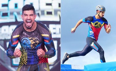 Juan David Aldana estaba en ‘Guerreros’, el cual transmite diariamente Canal Uno. Fue uno de los finalistas de ‘Reto 4 elementos’, de RCN. Tomada de Instagram