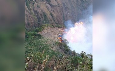 En las últimas horas se han registrado además incendios forestales en Cácota.
Cortesía