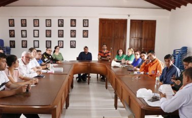 Ocaña empezó a preparar a la población para enfrentar la posible llegada del coronavirus al municipio. Javier Sarabia