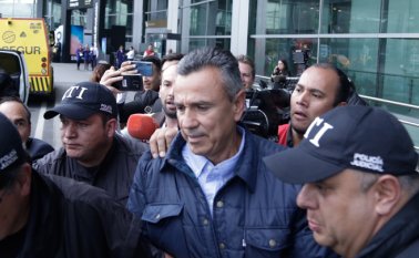 Santoyo fue capturado el 29 de abril del año pasado, cuando arribó de Estados Unidos, a donde llegó extraditado en 2012 por cargos relacionados con tráfico de drogas. Colprensa