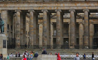 Fachada del Congreso de la República. Colprensa