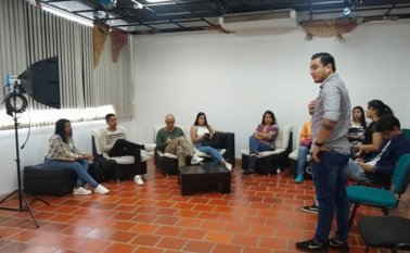 La Universidad Francisco de Paula Santander de Ocaña recibió a Pares Académicos para el registro calificado de Ingeniería de Sistemas. Cortesía