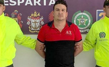 Las autoridades aseguraron que ‘Pucheros’ promovió el paro armado en el Catatumbo en marzo de 2018. Policía Nacional