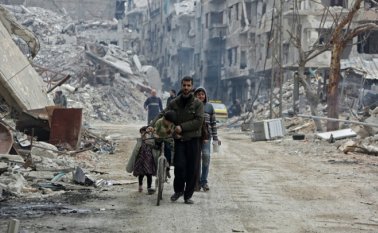 Se trata de la mayor ola de desplazamientos del mundo desde la Segunda Guerra Mundial. AFP