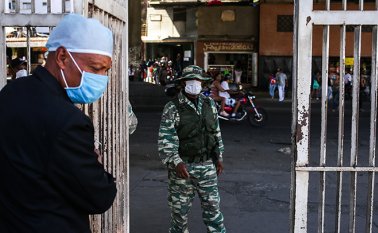 Coronavirus en Venezuela. AFP