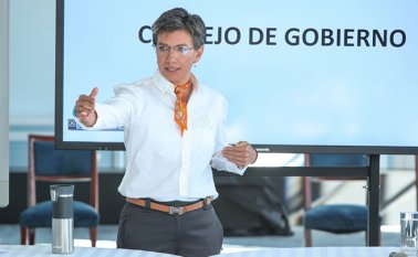 Claudia López. Colprensa