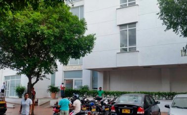 Clínica La Salle, cuando funcionaba. Foto tomada en 2016. La Opinión