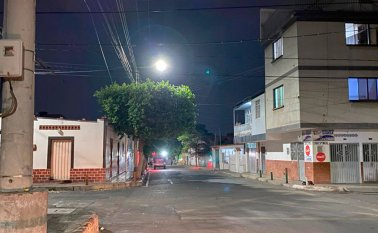 Así luce la ciudad durante el toque de queda. La Opinión