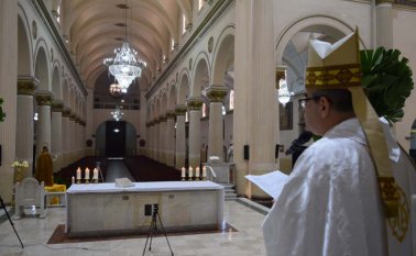 En la catedral de Cúcuta, monseñor Víctor Manuel Ochoa Cadavid ofició la eucaristía por la solemnidad de San José, patrono de la ciudad. Cortesía
