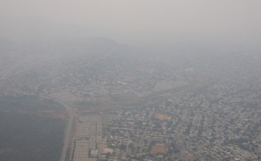 Se hizo también un sobrevuelo el día 24 de marzo en la tarde. 
 Corponor