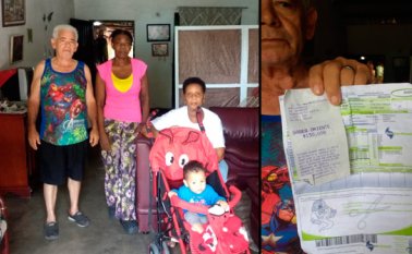 Todos son adultos mayores cuya única fuente de ingresos para su sostenimiento es el pan que producen en su casa, el cual no han podido hacer porque no cuentan con gas.
 Cortesía