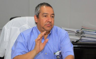 Juan Agusín Ramírez acaba de cumplir ocho años al frente del hospital universitario Erasmo Meoz y estará un mes más, mientras se elige a su sucesor.  Archivo La Opinión