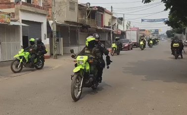 La Policía y las entidades están haciendo acompañamiento en los planes de atención. Leonardo Favio Oliveros