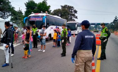 Los retornos controlados se han hecho con la coordinación de entidades departamentales.
Coerwaía