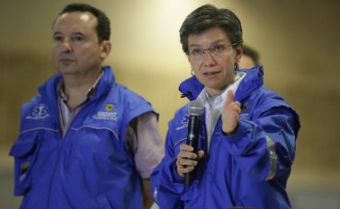 Alcaldesa de Bogotá, Claudia López. Colprensa