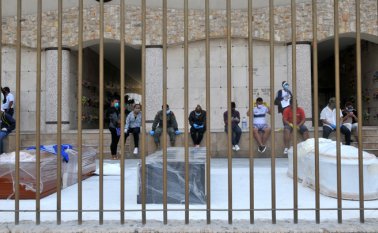 Según cifras del gobierno de Ecuador, en la provincia costera de Guayas está el 72% de los infectados de coronavirus; en su capital, Guayaquil, hay alrededor de 4.000 enfermos. AFP