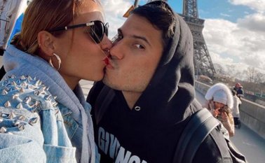 Desde hace semanas la pareja sospechaba del embarazo y contó que los primeros síntomas los sintió Luisa durante el viaje a París, capital de Francia. Internet