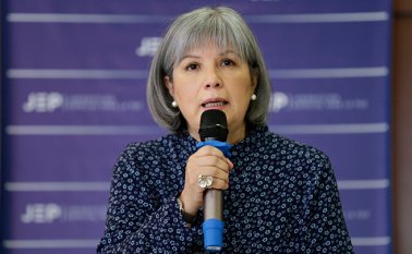 Mirtha Patricia Linares Prieto, es la presidenta de la Jurisdicción Especial para la Paz. Colprensa