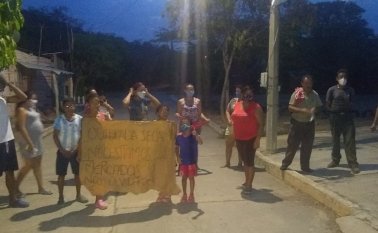 Habitantes de esta vereda de la zona rural de Cúcuta se encuentran desesperados por la falta de alimentos. Cortesía