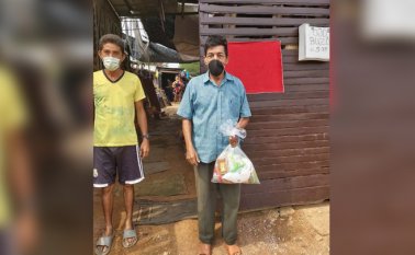 El bufete de Abogados Botello y Rodríguez inició la campaña #Cúcuta Solidaria el 14 de abril y recolectaron 3.116 mercados para estratos 0 y 1. Cortesía