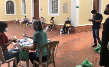 Los alimentos han sido entregados en las parroquias de Cúcuta y su Área Metropolitana.
Cortesía