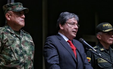 Carlos Holmes Trujillo, Ministro de Defensa. 
 Colprensa