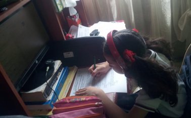 Por cuenta del aislamiento por coronavirus ahora las clases se dan de manera virtual. Cortesía