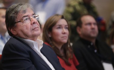 Ministro de Defensa, Carlos Holmes Trujillo. Colprensa