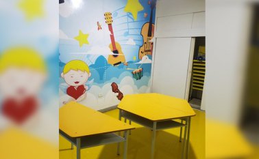 La fundación nació hace dos años en el barrio Los Caobos. Cortesía