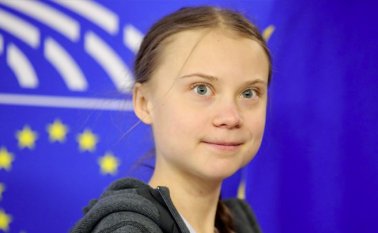 La activista climática sueca Greta Thunberg y otros 15 jóvenes instaron a la ONU el martes a aceptar su reclamo permanente contra cinco países. Tomada de Twitter