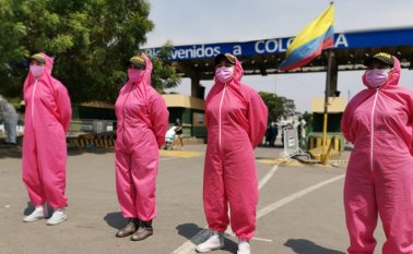 Las mujeres del escuadrón se encuentran entre los 26 y los 33 años. Policía