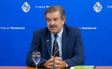Carlos María Uriarte, ministro de Ganadería uruguayo. Presidencia de Uruguay