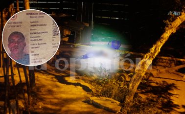 El cuerpo de la víctima quedó tendido bocabajo en una zona oscura y solitaria del barrio La Esperanza, en Villa del Rosario. Cristian Herrera