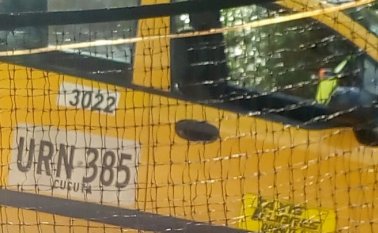 Este es el vehículo que conducía la víctima. Cortesía