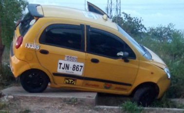 Taxista asesinado.  Colprensa