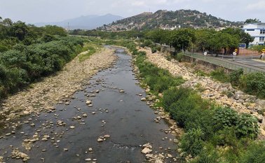 A causa del bajo nivel del río pamplonita se deberán tomar varias medidas preventivas para hacer uso razonable del agua en Cúcuta y las regiones que se abastecen de este afluente. Archivo La Opinión
