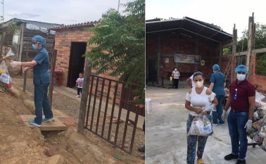 1.000 hogares se beneficiaron de esta iniciativa, las cuales se suman a las otras 1.000 beneficiadas el mes anterior. Cortesía