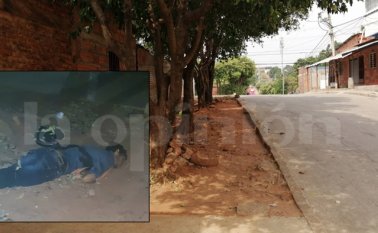 La víctima era joven y varios vecinos aseguraron que por su vestimenta parecía habitante de calle. La Opinión / Cortesía