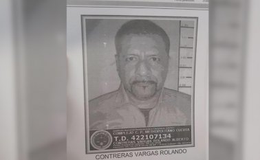 Ronaldo Alberto Contreras Vargas cumple una condena de 12 años por extorsión. Cortesía