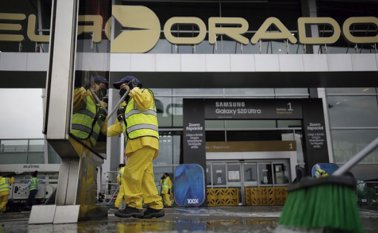 Aeropuerto Internacional El Dorado. Colprensa