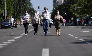 El severo confinamiento decretado por el gobierno a mediados de marzo consiguió contener la enfermedad. AFP