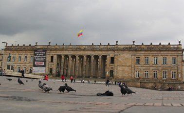 Fachada del Congreso de la República. Colprensa